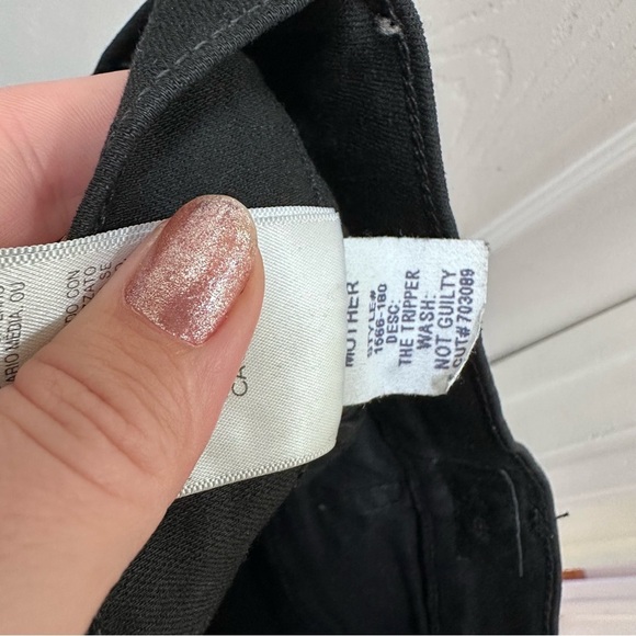 Mother The Tripper black jeans Not Guilty Wash 26 - Picture 10 of 10